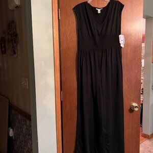 NWT JUST be Women's Jumpsuit Black size XL